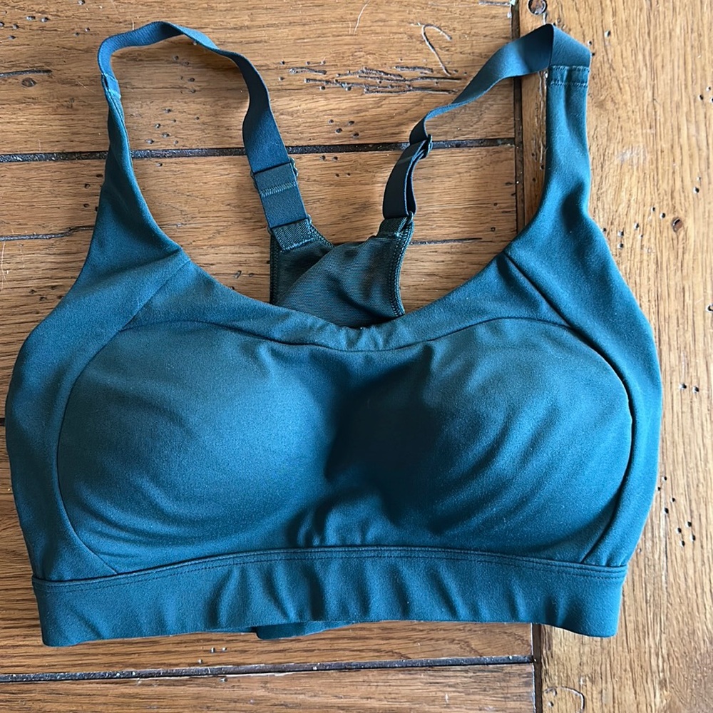 Green gymshark padded bra